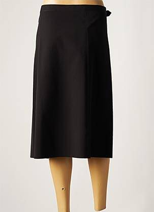 Jupe mi-longue noir THEORY femme