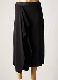 Jupe mi-longue noir CARVEN femme