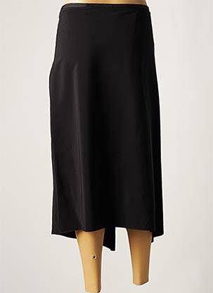 Jupe mi-longue noir CARVEN femme