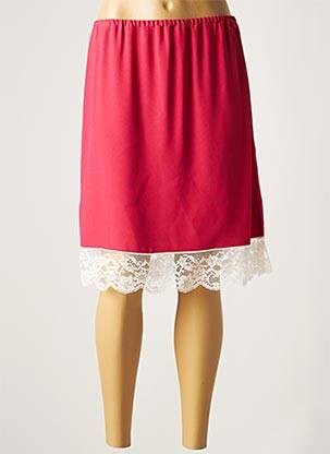 Jupe mi-longue rose PAUL & JOE femme