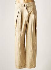 Pantalon droit beige MASSCOB pour femme seconde vue