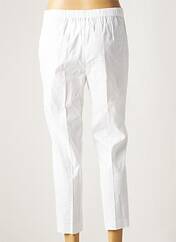 Pantalon droit blanc THEORY pour femme seconde vue