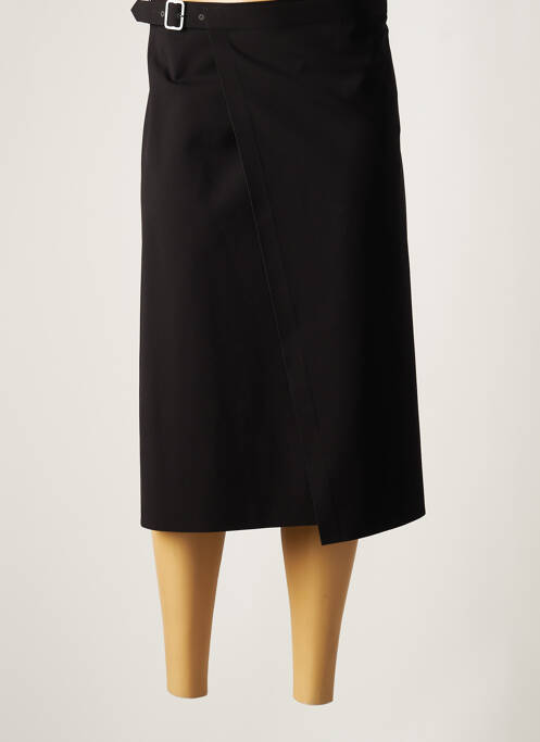 Jupe mi-longue noir THEORY femme