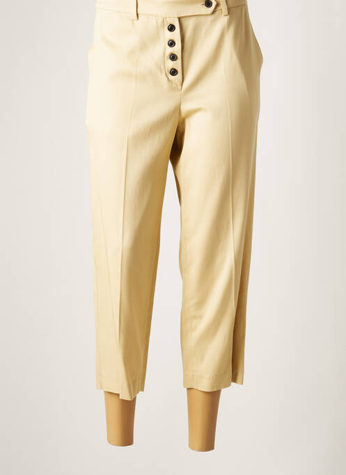 Pantalon 7/8 beige MARGAUX LONNBERG pour femme
