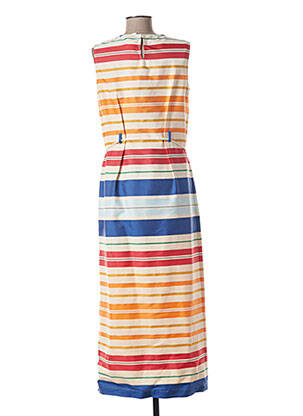 Robe longue sans manche sans manche beige SEMICOUTURE femme