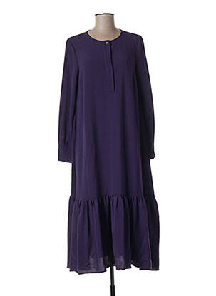 Robe longue violet ATTIC AND BARN pour femme
