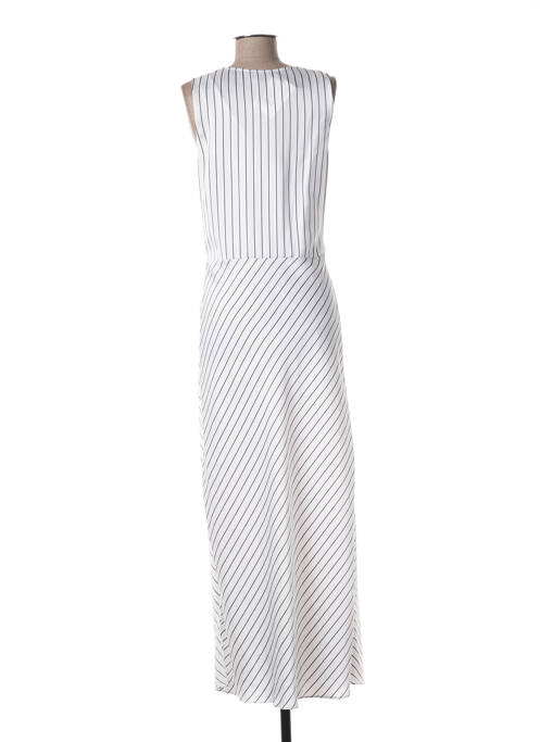 Robe longue blanc THEORY pour femme