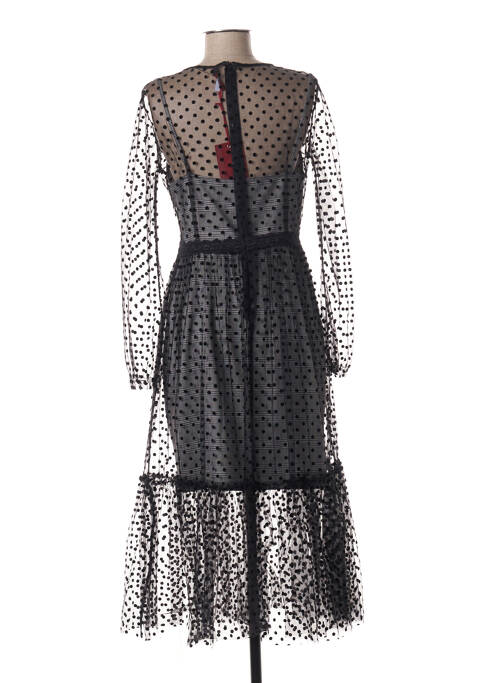 Robe longue noir IMPERIAL pour femme