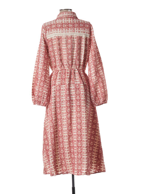 Robe mi-longue rouge AMENAPIH pour femme