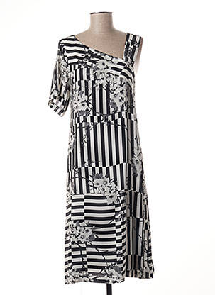 Robe mi-longue noir PAUL & JOE femme