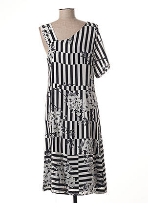 Robe mi-longue noir PAUL & JOE femme