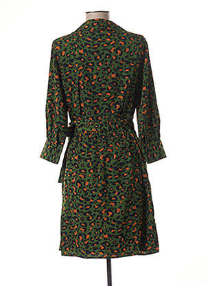 Robe mi-longue vert DAY OFF femme