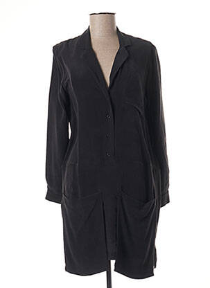 Robe mi-longue noir MARGAUX LONNBERG femme