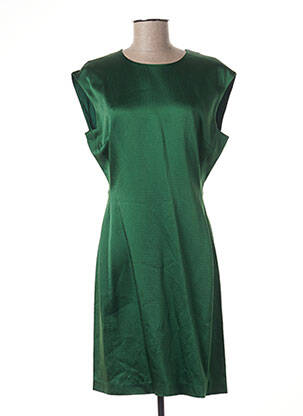 Robe mi-longue vert THEORY femme