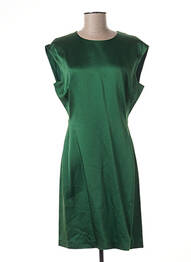 Robe mi-longue vert THEORY femme