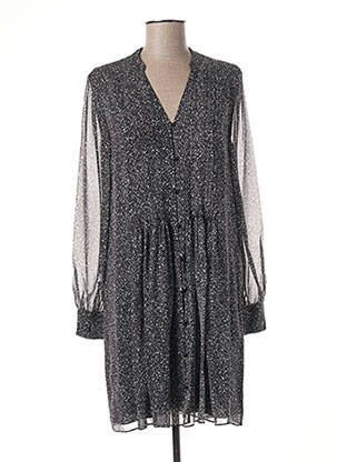 Robe mi-longue noir DIANE VON FURSTENBERG femme