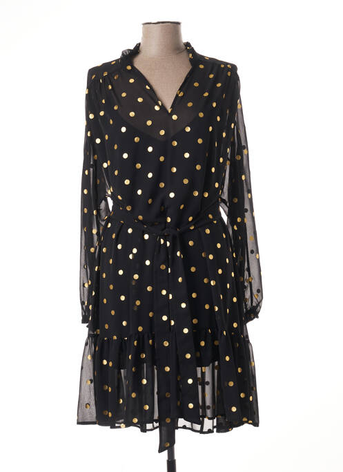 Robe mi-longue noir IMPERIAL femme