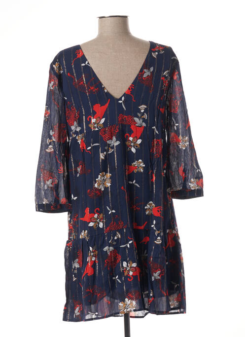 Robe mi-longue bleu VILA pour femme