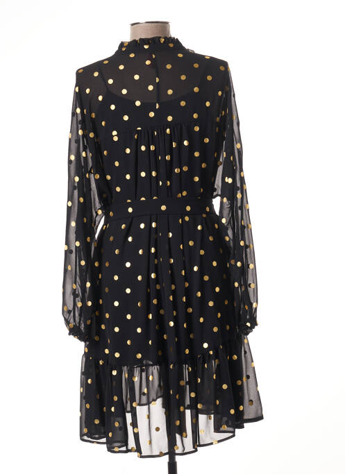 Robe mi-longue noir IMPERIAL pour femme