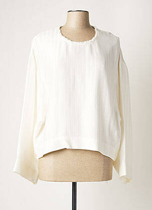Blouse col rond manches longues blanc IRO femme
