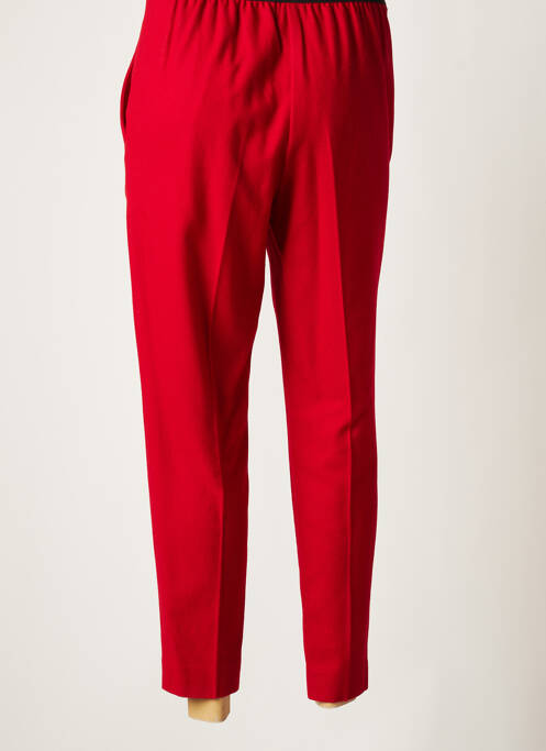 Pantalon droit rouge ATTIC AND BARN pour femme