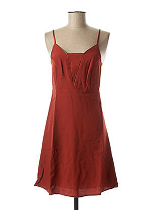 Robe mi-longue orange SESSUN femme