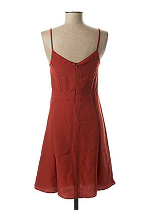 Robe mi-longue orange SESSUN femme