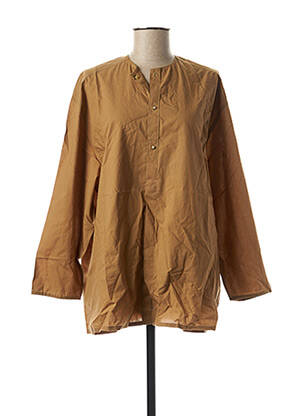 Chemisier marron LAURENCE BRAS femme