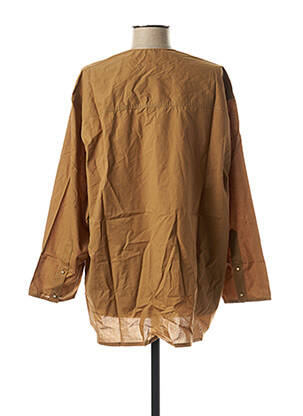 Chemisier marron LAURENCE BRAS femme