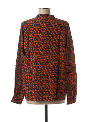 Chemisier marron DIEGA femme