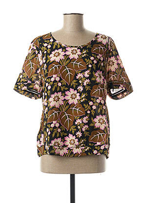 Blouse marron SCOTCH & SODA femme