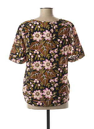 Blouse marron SCOTCH & SODA femme