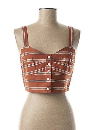 Top marron DAY OFF femme