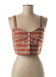 Top marron DAY OFF femme