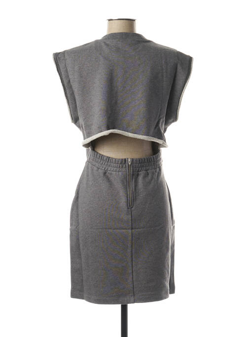 Robe courte gris ALEXANDER WANG femme