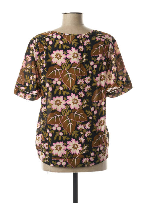 Blouse marron SCOTCH & SODA femme