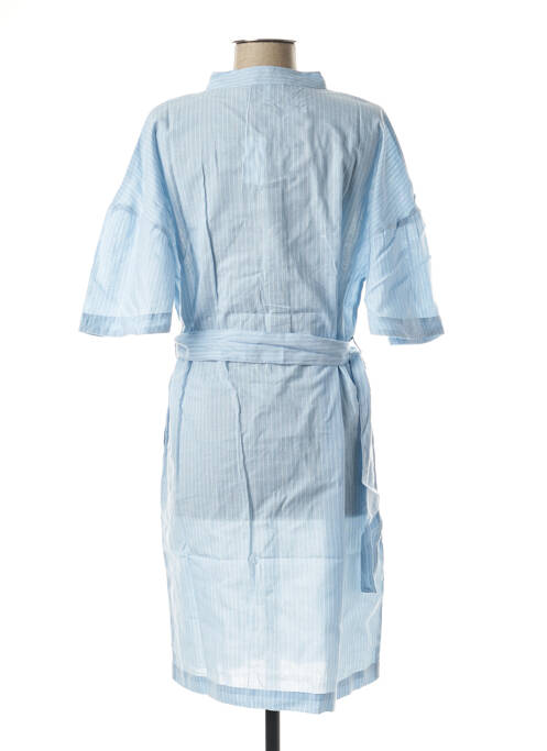 Robe mi-longue bleu DAY OFF pour femme