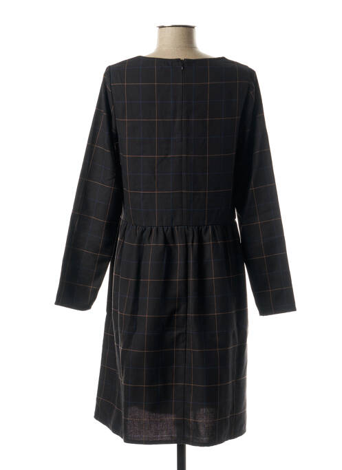 Robe mi-longue noir DAY OFF pour femme