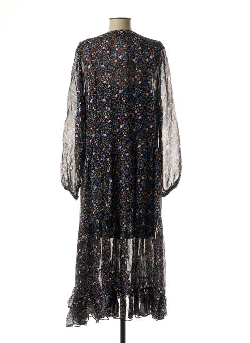 Robe mi-longue noir SECOND FEMALE pour femme