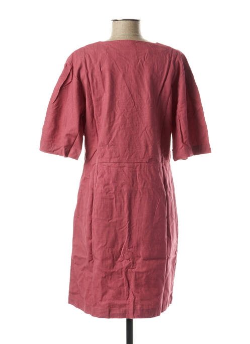 Robe mi-longue rose DAY OFF pour femme