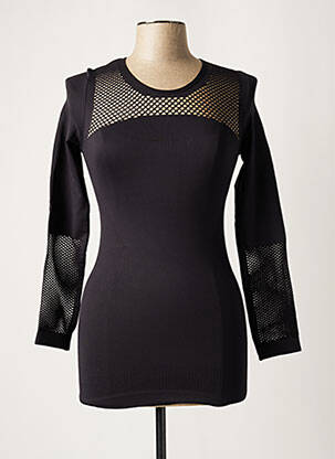 T-shirt noir ADIDAS X STELLA MC CARTNEY femme
