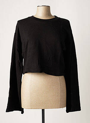 Sweat-shirt sans capuche noir ALEXANDER WANG femme