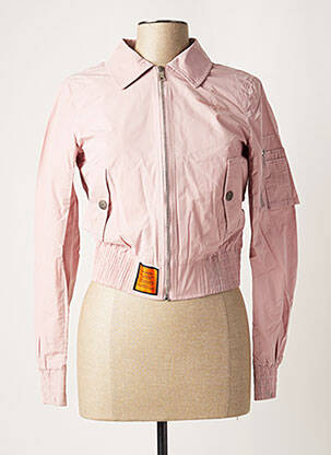 Blouson rose BOMBERS femme