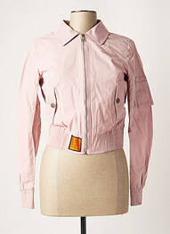 Blouson rose BOMBERS femme