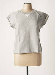 Sweat-shirt gris ALEXANDER WANG pour femme seconde vue