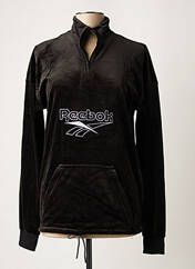 Sweat-shirt noir REEBOK pour femme seconde vue