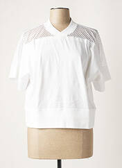 T-shirt blanc ADIDAS pour femme seconde vue