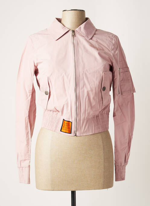 Blouson rose BOMBERS femme