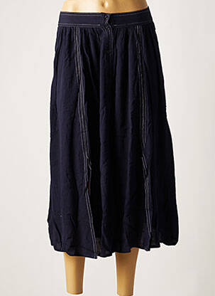 Jupe mi-longue taille normale bleu DAY OFF femme
