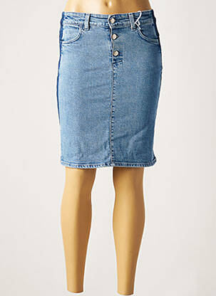 Jupe courte poches bleu CLOSED femme